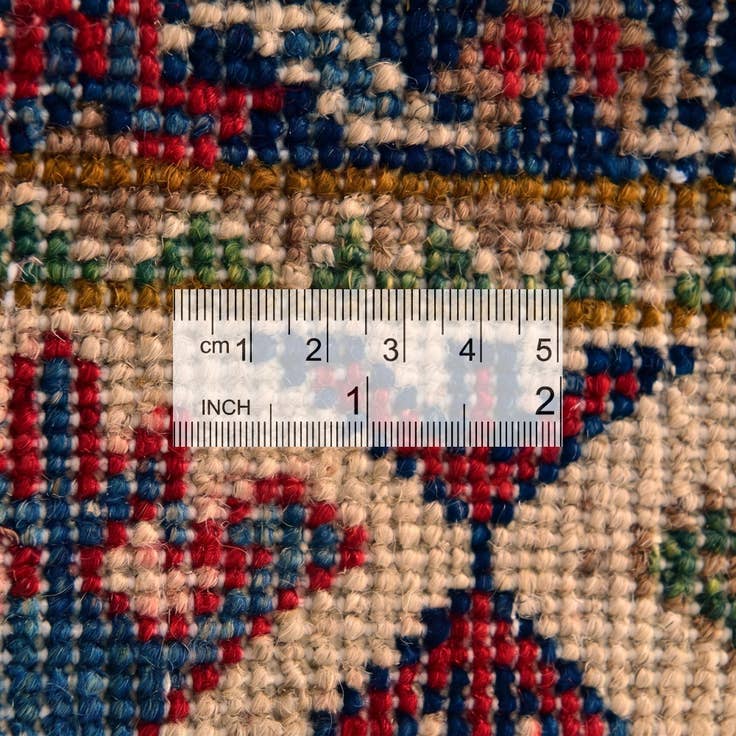 Detail image of 2' 8 x 4' 3 Hand Knotted Kazak Rug
