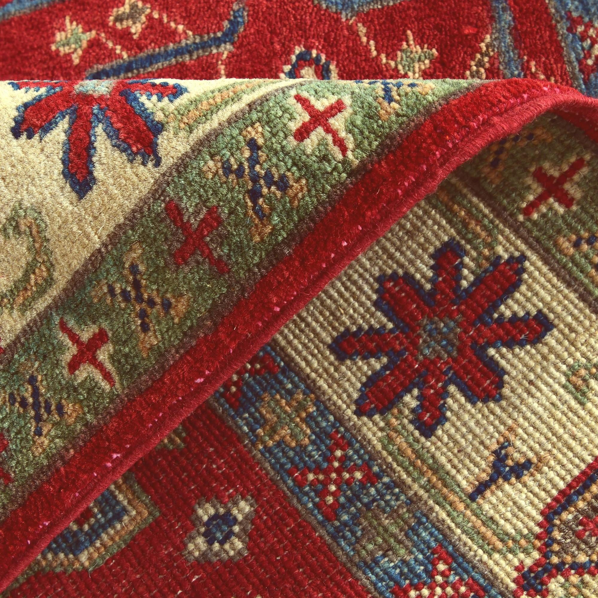 2' 9 x 3' 6 Hand Knotted Kazak Rug