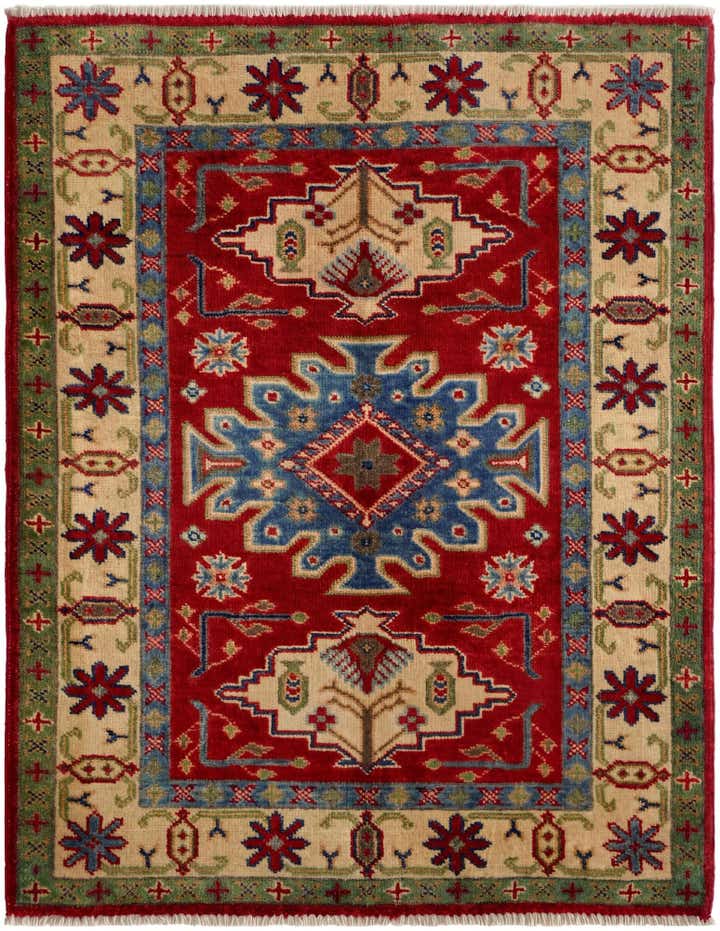 2' 9 x 3' 6 Hand Knotted Kazak Rug