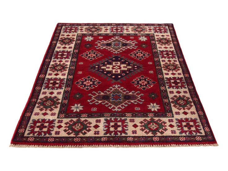Detail image of 2' x 3' 2 Hand Knotted Kazak Rug