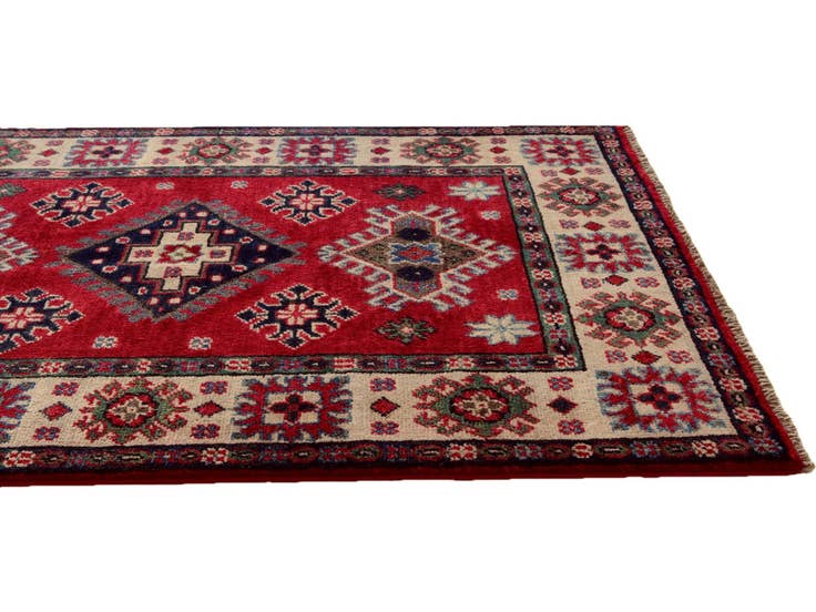 Detail image of 2' x 3' 2 Hand Knotted Kazak Rug