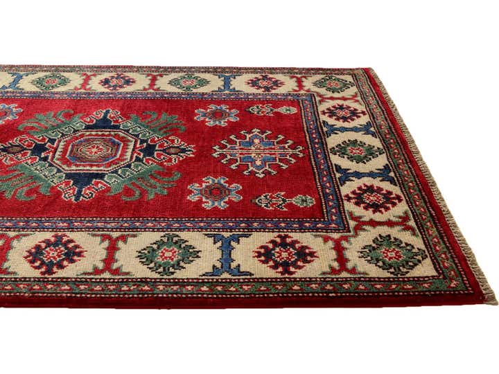 2' 9 x 4' Hand Knotted Kazak Rug