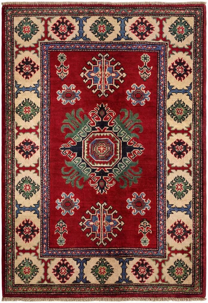 2' 9 x 4' Hand Knotted Kazak Rug