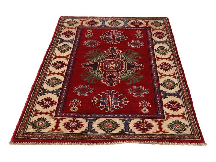 2' 9 x 4' 5 Hand Knotted Kazak Rug