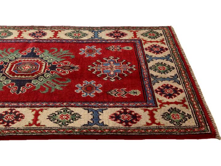 2' 9 x 4' 5 Hand Knotted Kazak Rug