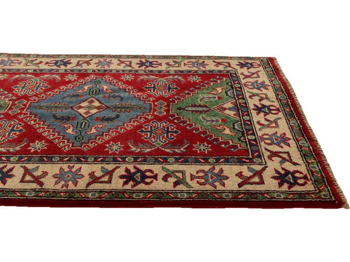 2' 9 x 4' 2 Hand Knotted Kazak Rug