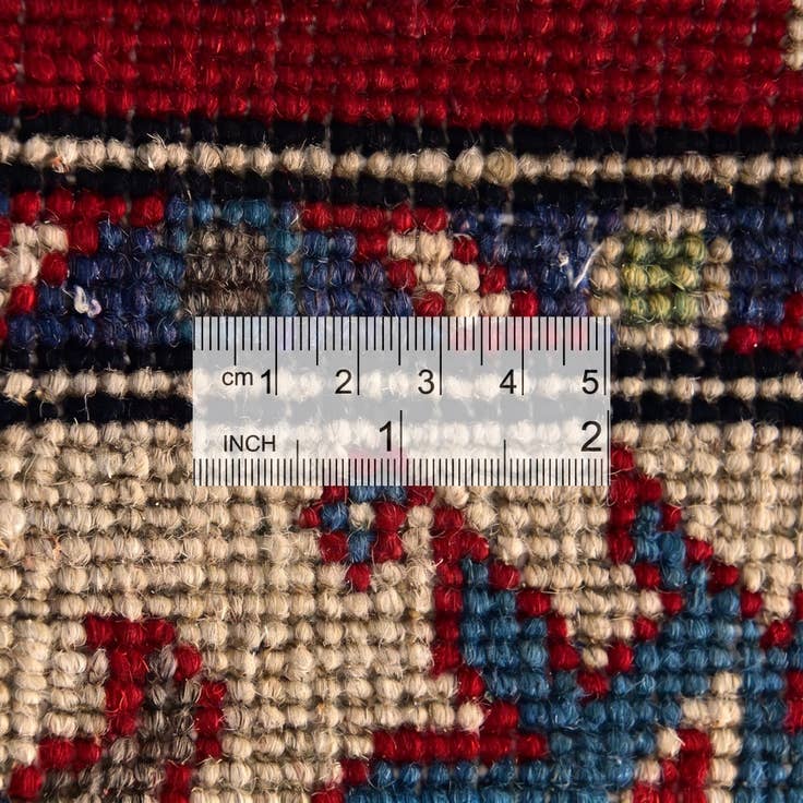 Detail image of 2' 9 x 4' 2 Hand Knotted Kazak Rug
