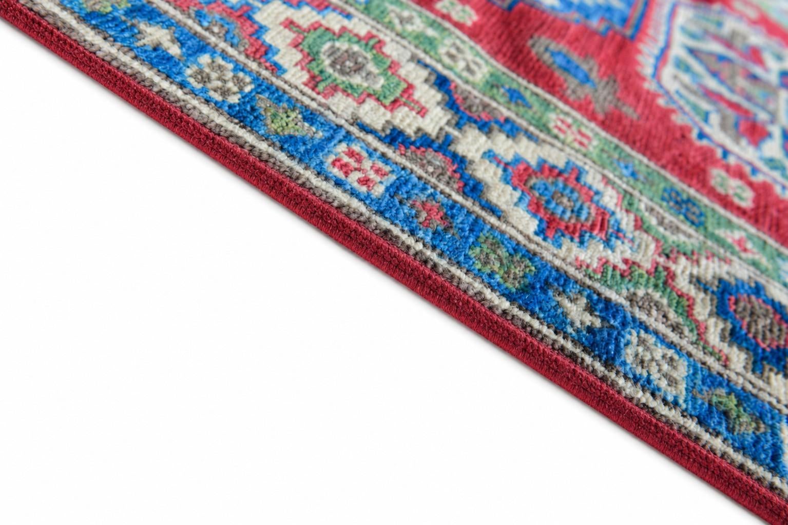 80cm x 130cm Hand Knotted Kazak Rug