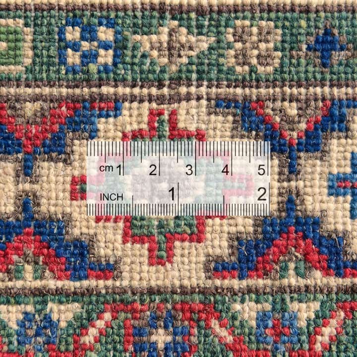 2' 7 x 4' 4 Hand Knotted Kazak Rug