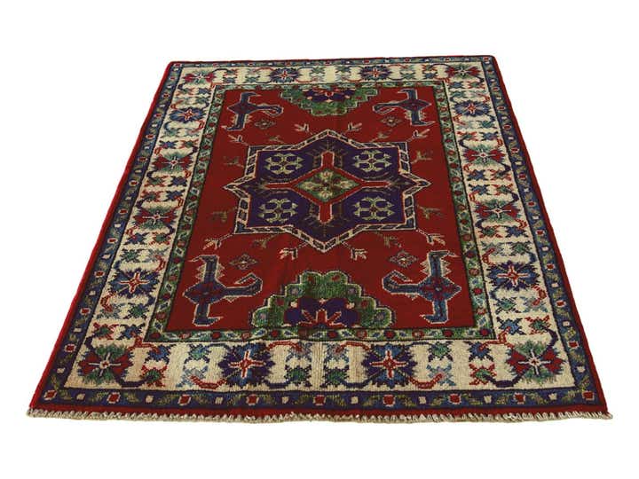 2' 8 x 4' 2 Hand Knotted Kazak Rug
