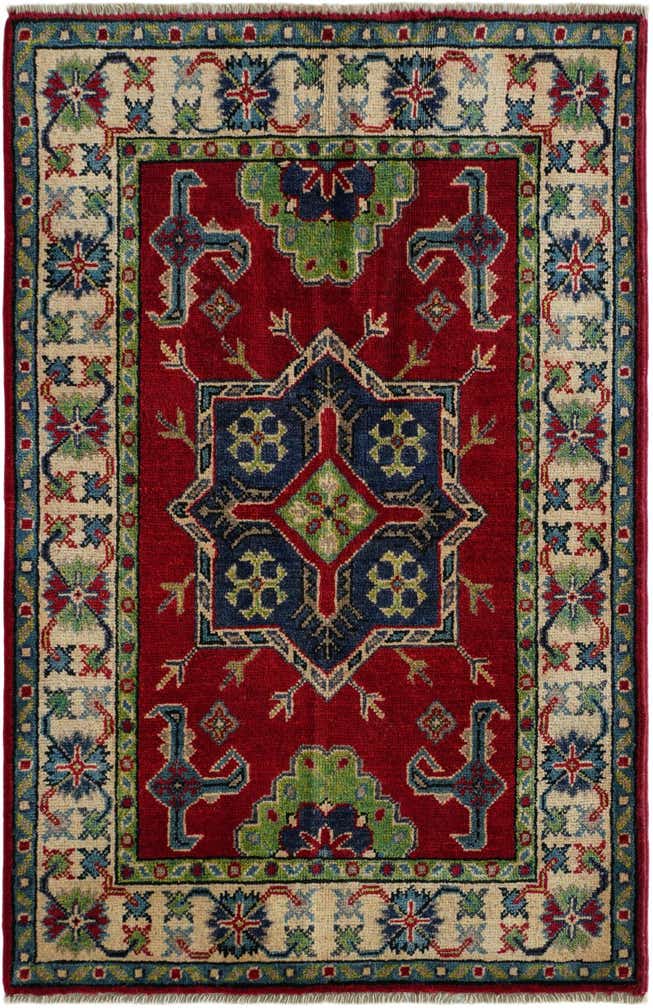 2' 8 x 4' 2 Hand Knotted Kazak Rug