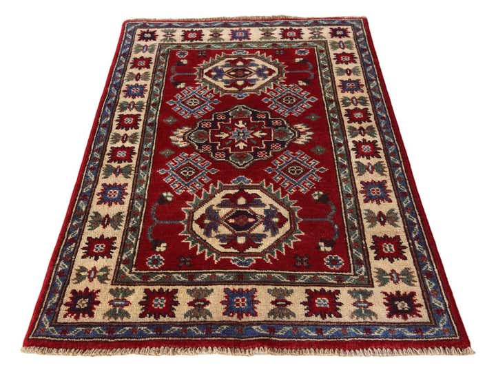 2' 6 x 4' 3 Hand Knotted Kazak Rug