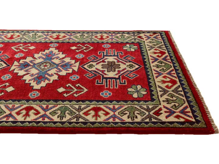 2' 9 x 4' 1 Hand Knotted Kazak Rug