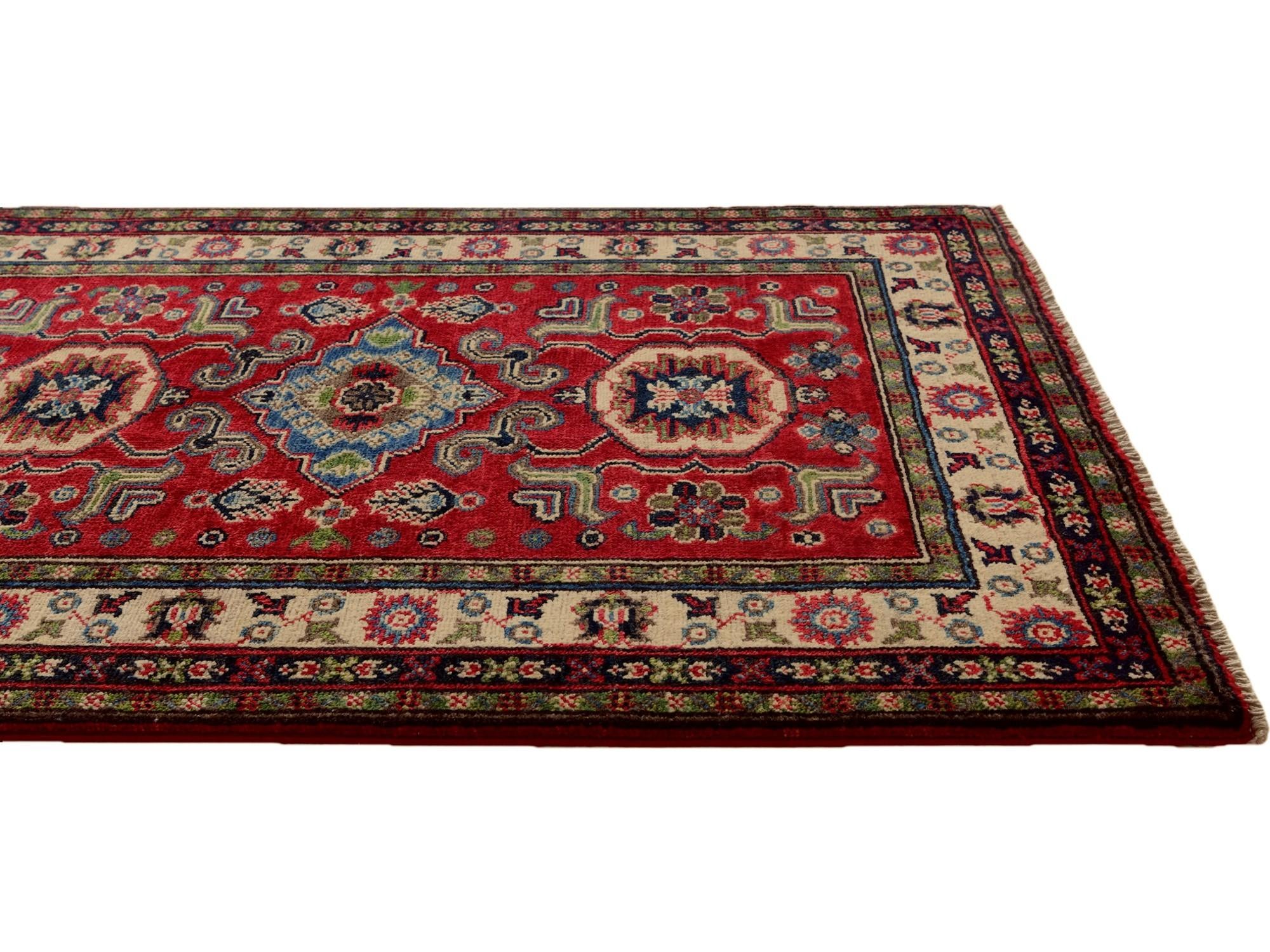 2' 9 x 3' 10 Hand Knotted Kazak Rug