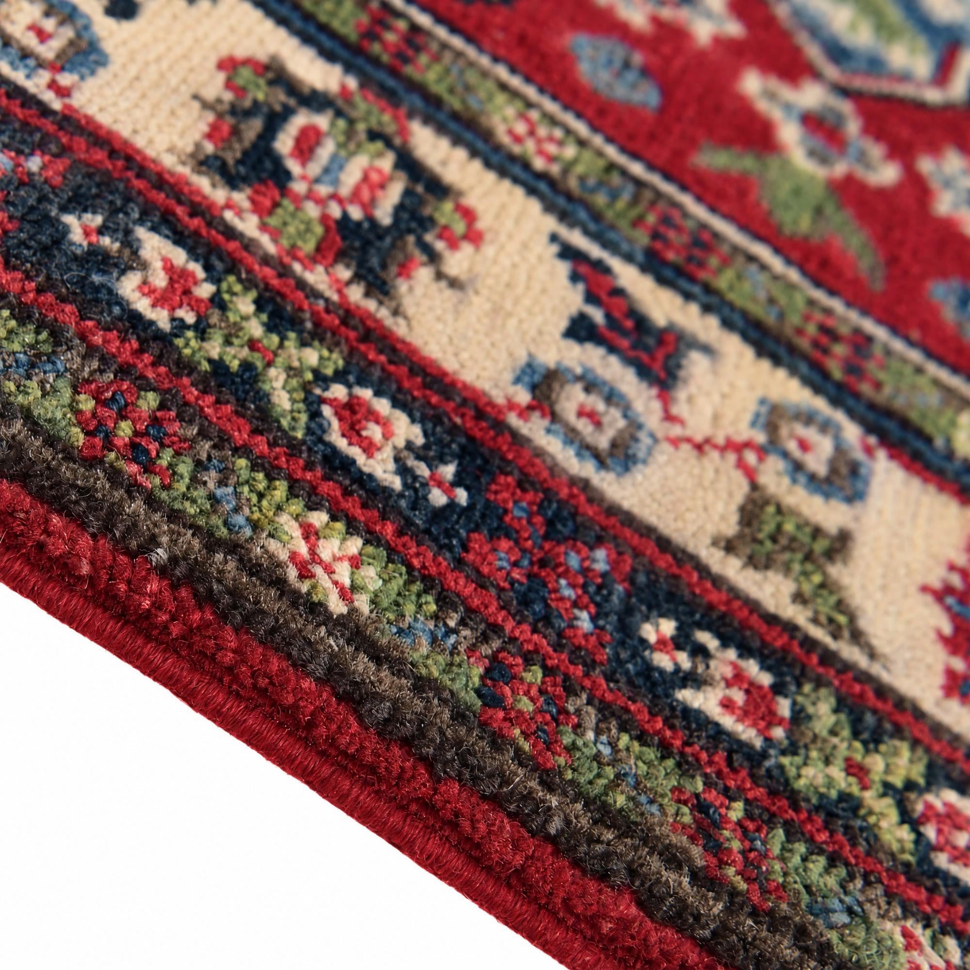 Detail image 8 of 11: 2' 9 x 3' 10 Hand Knotted Kazak Rug