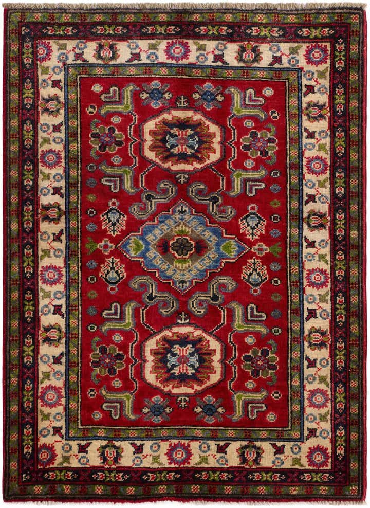2' 9 x 3' 10 Hand Knotted Kazak Rug