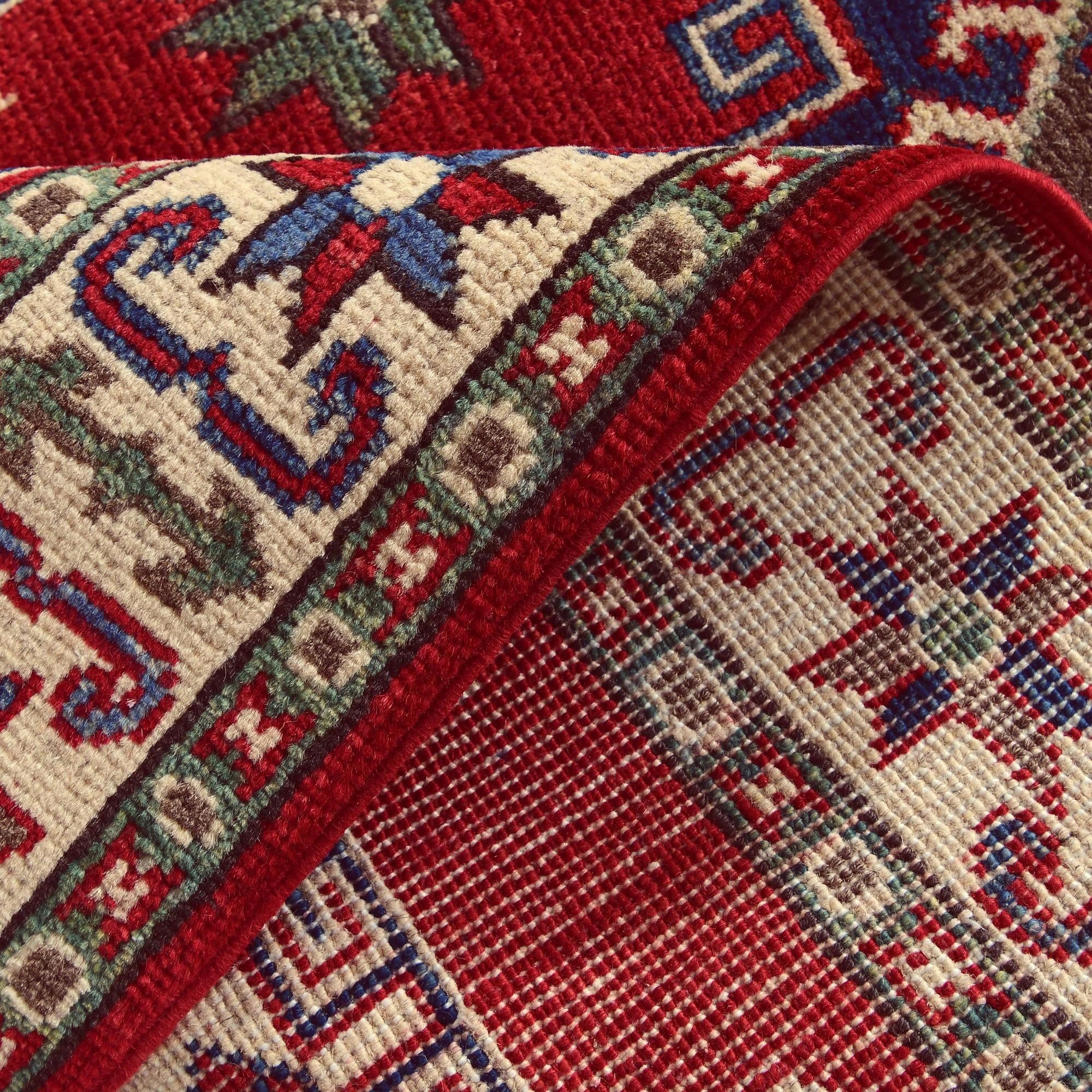 2' 8 x 4' 3 Hand Knotted Kazak Rug