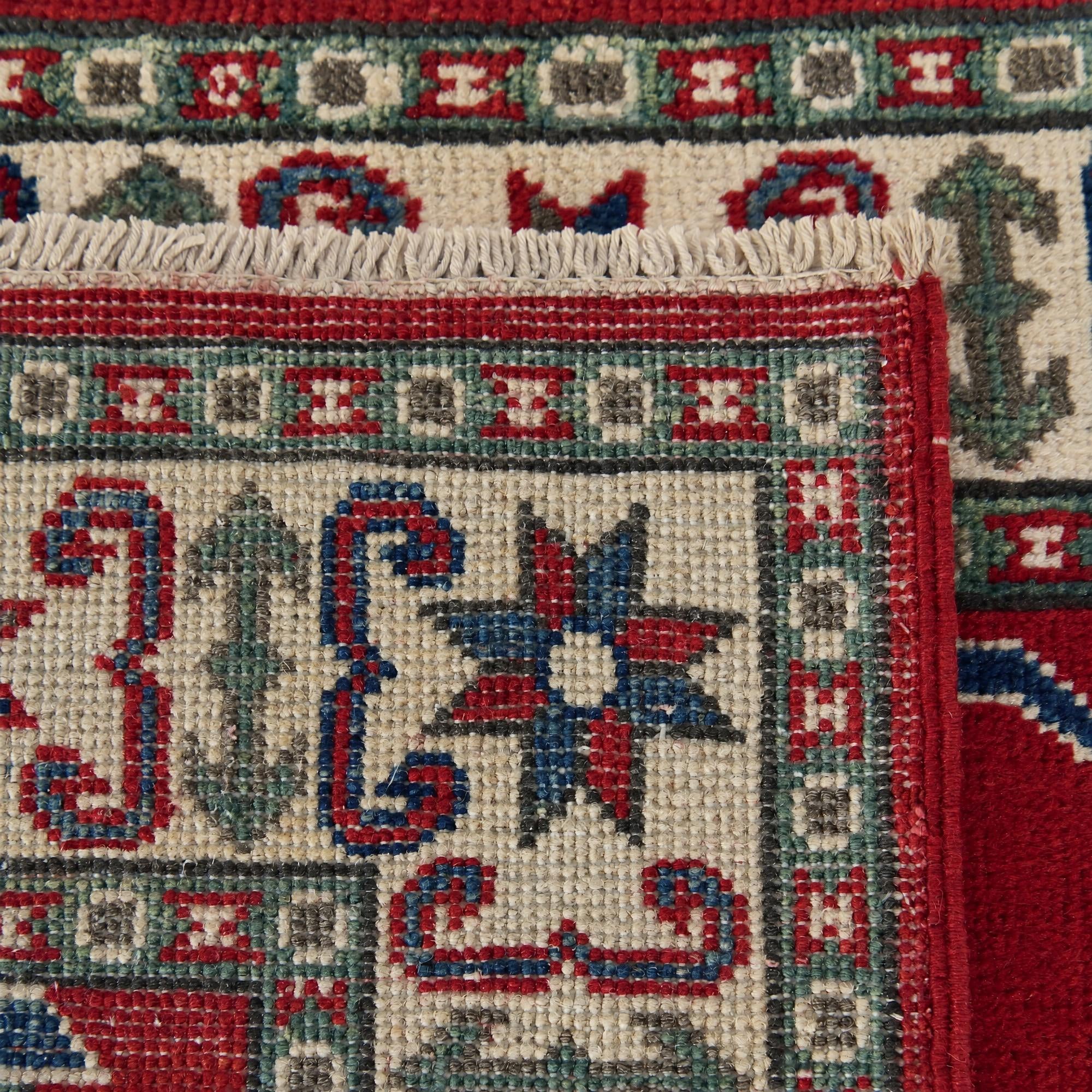 80cm x 130cm Hand Knotted Kazak Rug