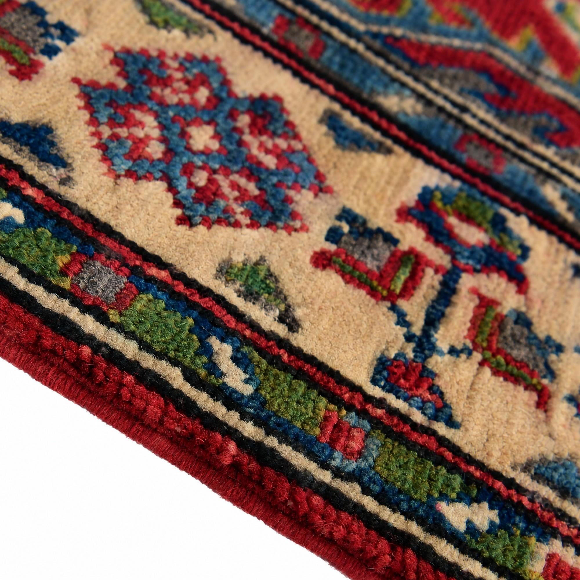80cm x 120cm Hand Knotted Kazak Rug