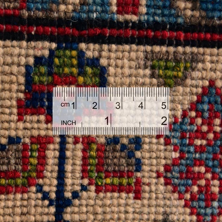 Detail image of 2' 8 x 4' Hand Knotted Kazak Rug