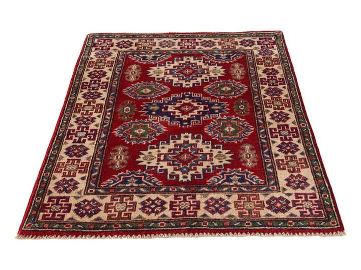 2' 8 x 4' 1 Hand Knotted Kazak Rug
