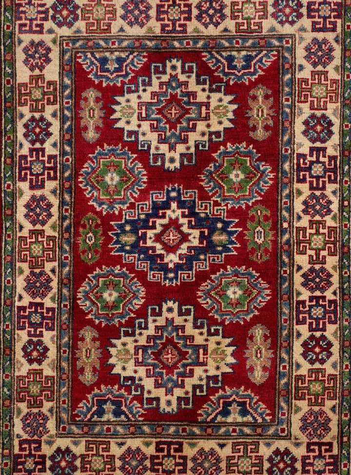 2' 8 x 4' 1 Hand Knotted Kazak Rug