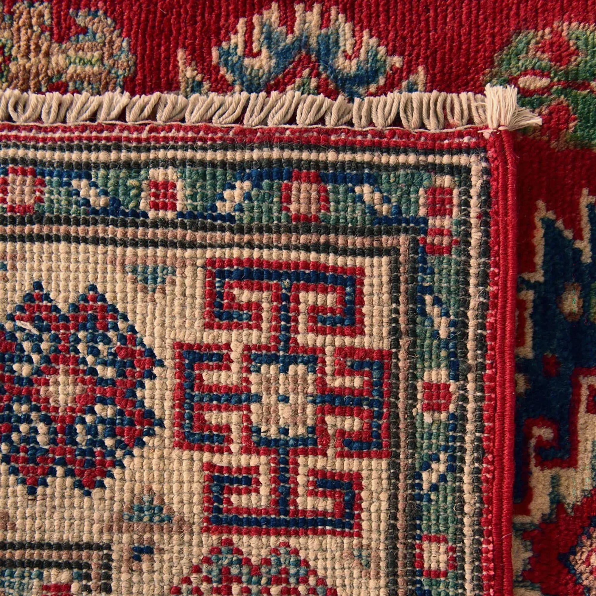 Detail image 12 of 12: 2' 8 x 4' 1 Hand Knotted Kazak Rug