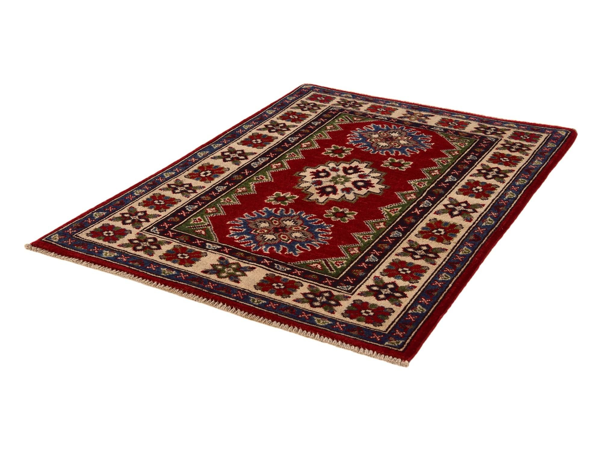 2' 8 x 3' 9 Hand Knotted Kazak Rug