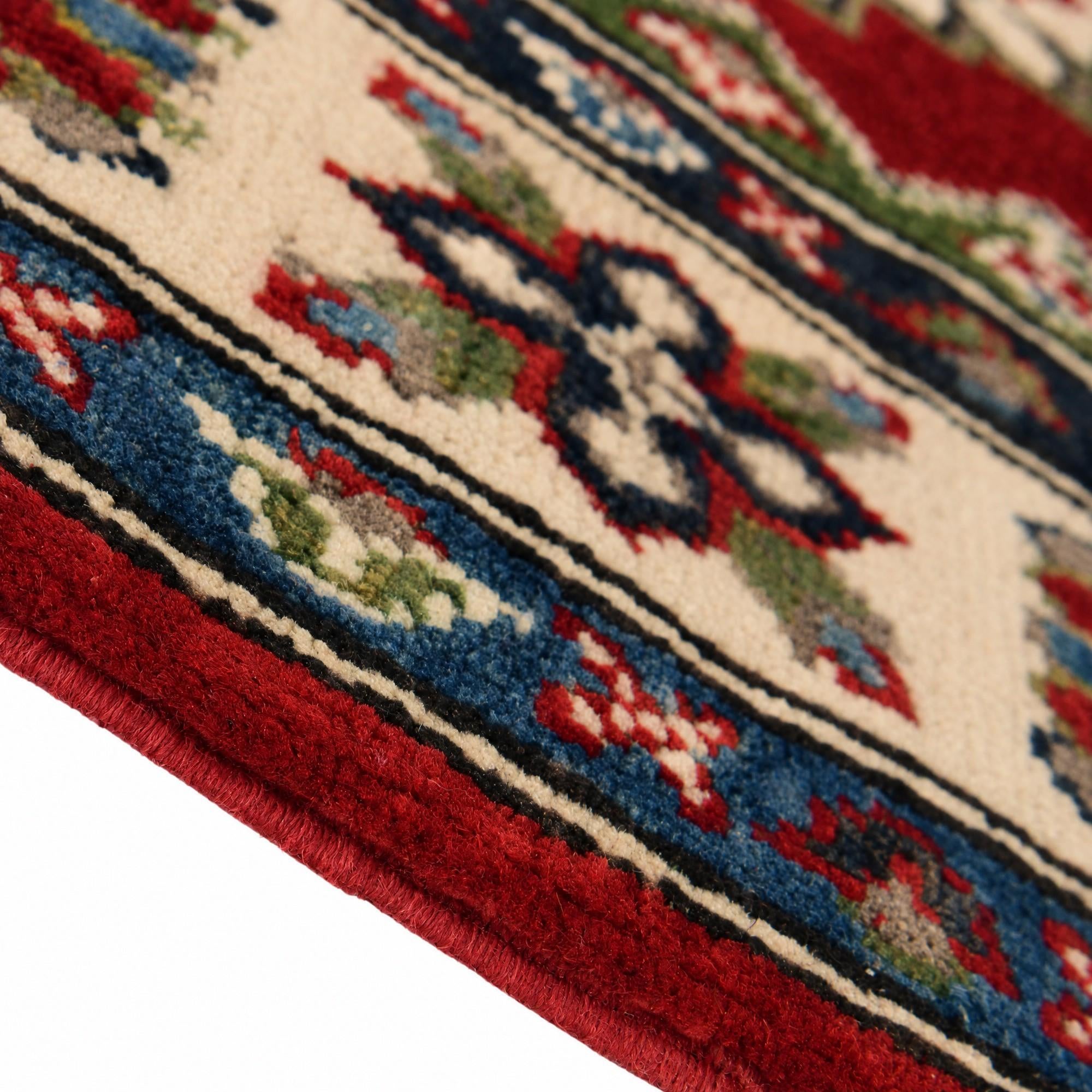 Detail image 8 of 11: 2' 8 x 3' 9 Hand Knotted Kazak Rug