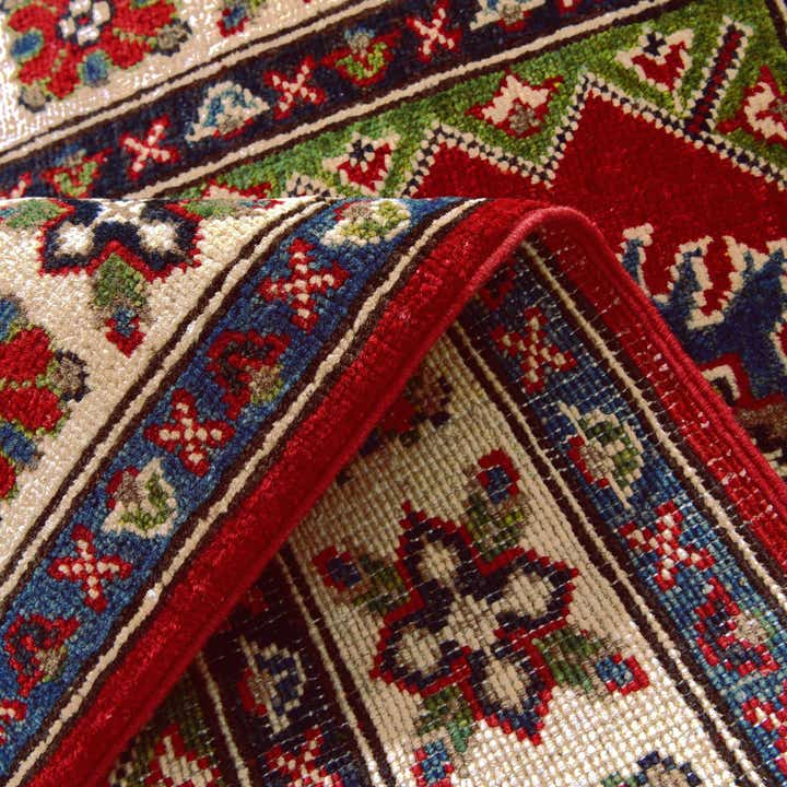 2' 8 x 3' 9 Hand Knotted Kazak Rug