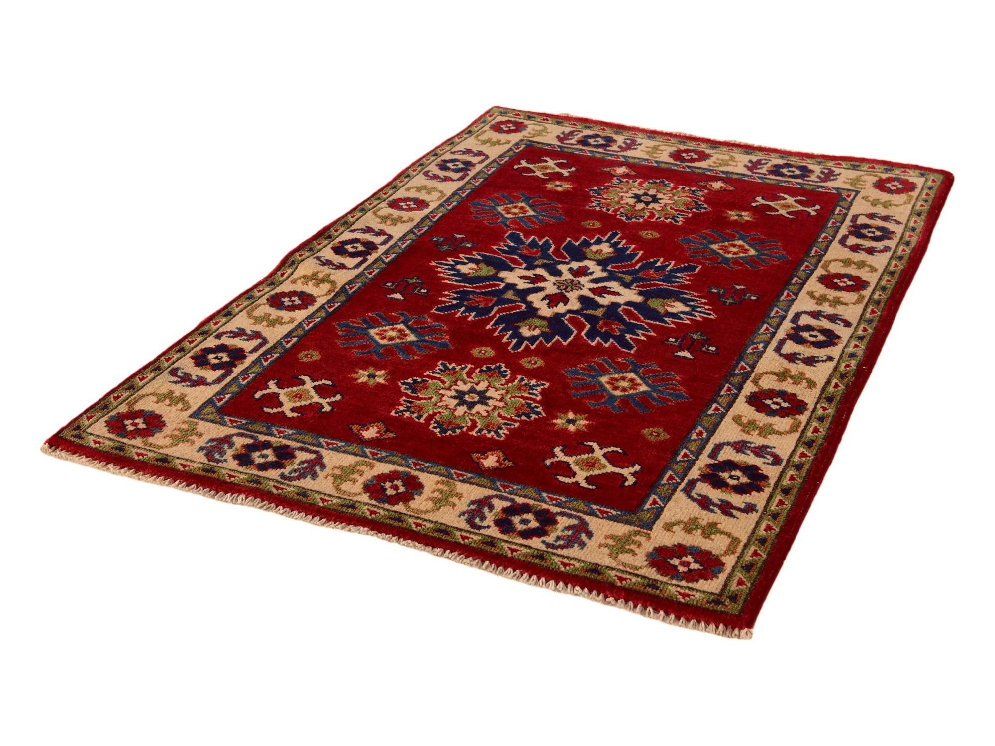 2' 9 x 4' 3 Hand Knotted Kazak Rug