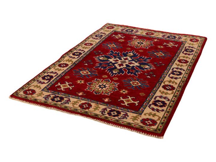 2' 9 x 4' 3 Hand Knotted Kazak Rug