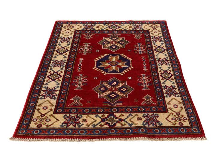 2' 9 x 4' Hand Knotted Kazak Rug