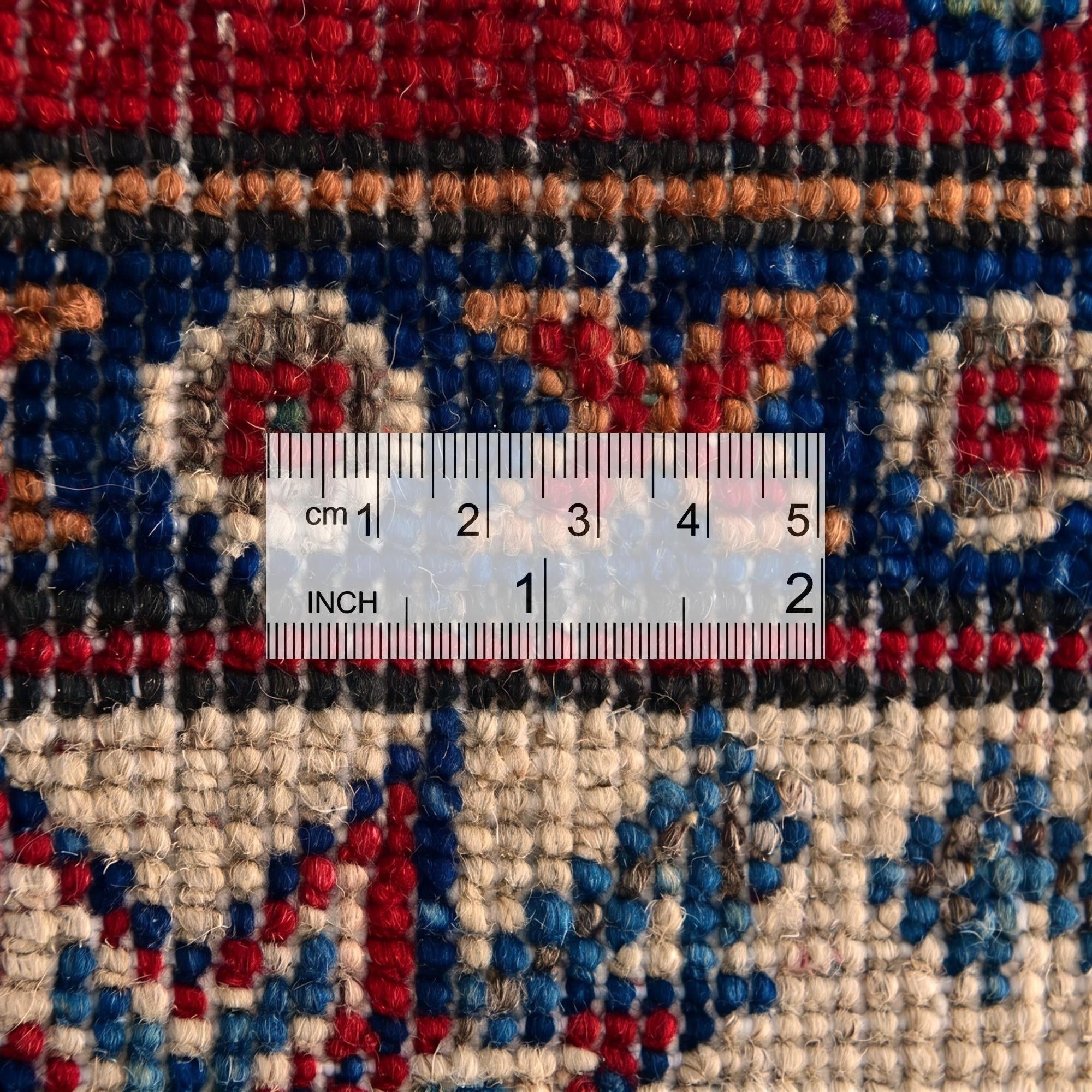 2' 9 x 4' Hand Knotted Kazak Rug