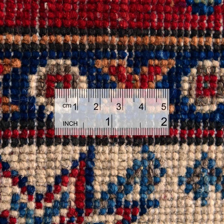 Detail image of 2' 9 x 4' Hand Knotted Kazak Rug