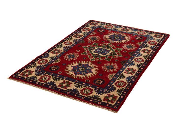 2' 8 x 4' Hand Knotted Kazak Rug