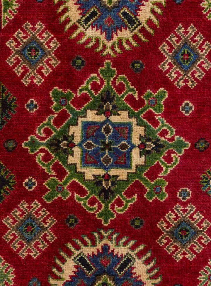 2' 8 x 4' Hand Knotted Kazak Rug