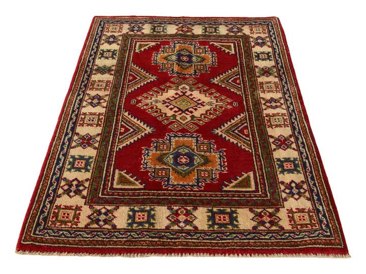 2' 8 x 4' 3 Hand Knotted Kazak Rug