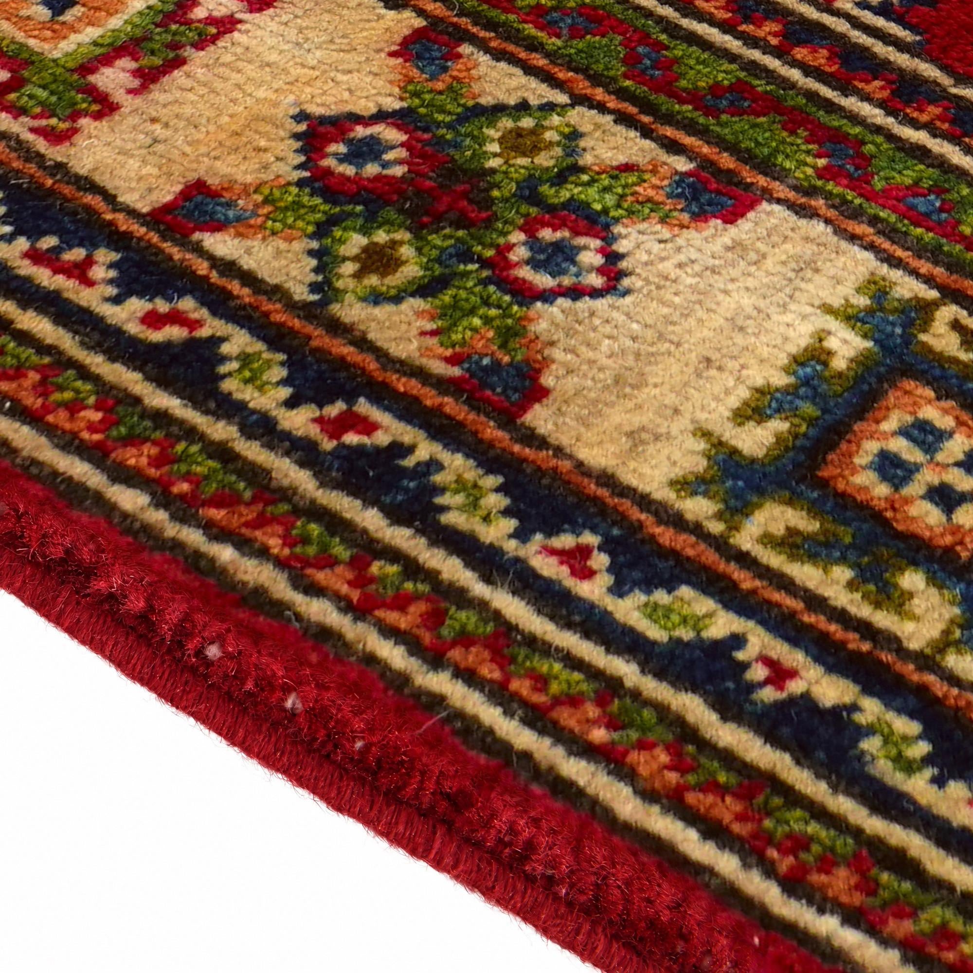 80cm x 130cm Hand Knotted Kazak Rug