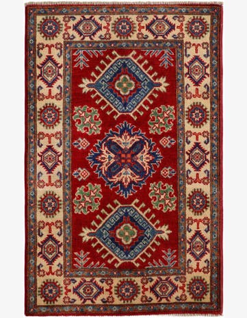 2' 8 x 4' 2 Hand Knotted Kazak Rug