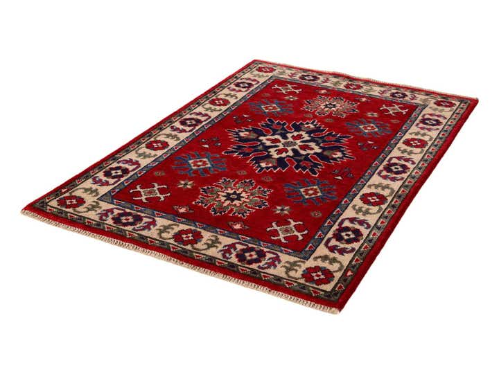 2' 8 x 4' Hand Knotted Kazak Rug