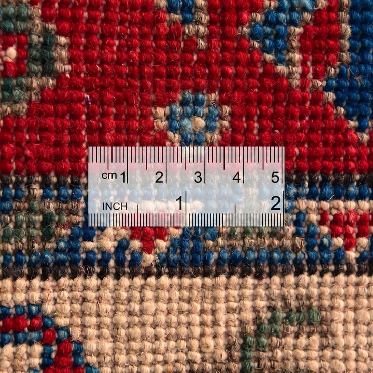 Detail image of 2' 8 x 4' Hand Knotted Kazak Rug