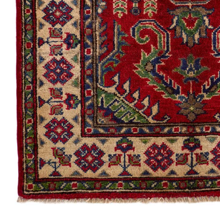 2' 9 x 3' 11 Hand Knotted Kazak Rug
