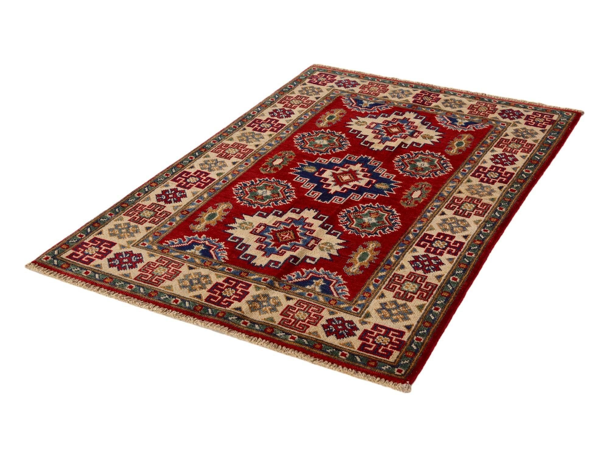 2' 8 x 4' 2 Hand Knotted Kazak Rug