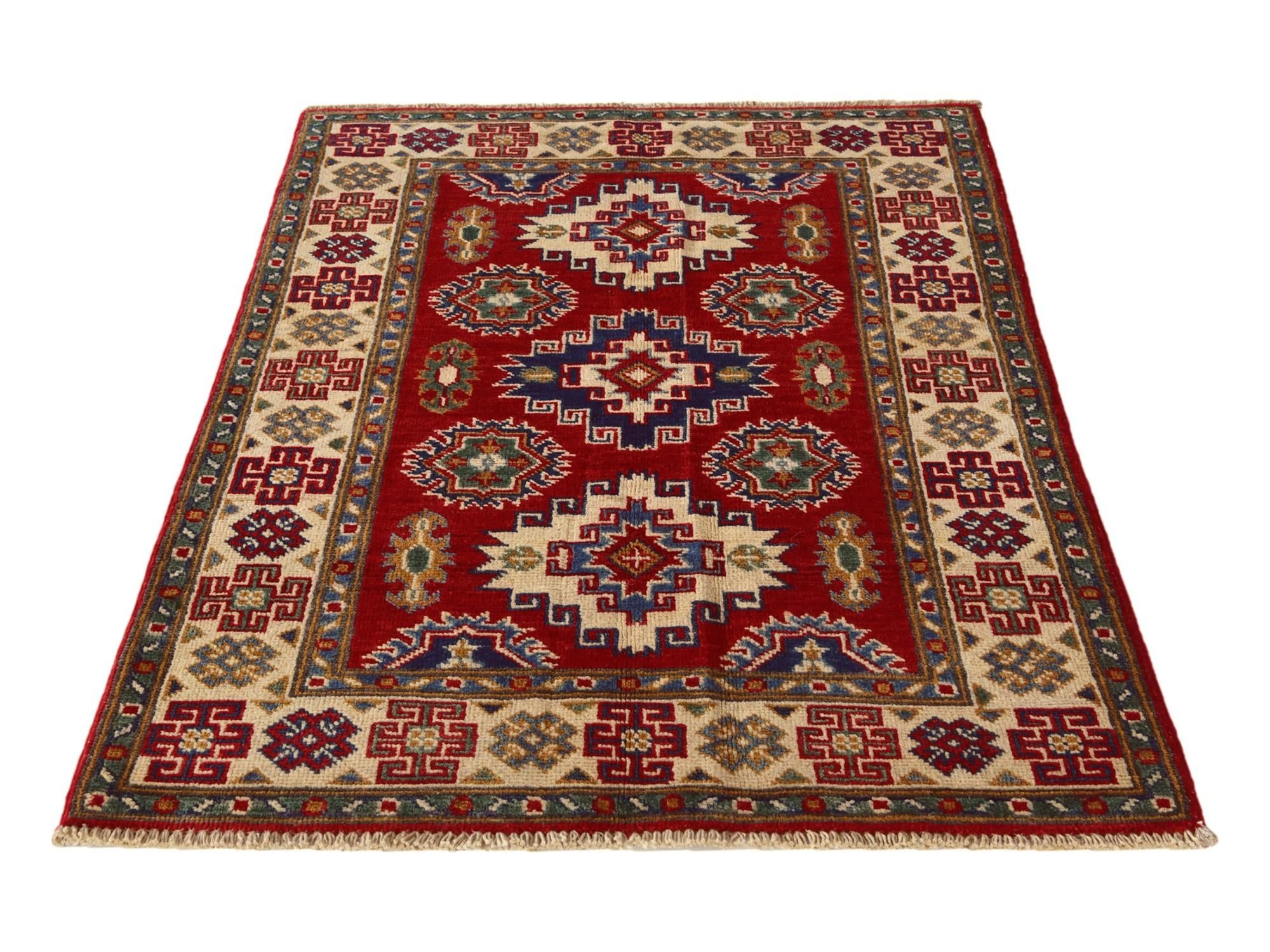 2' 8 x 4' 2 Hand Knotted Kazak Rug