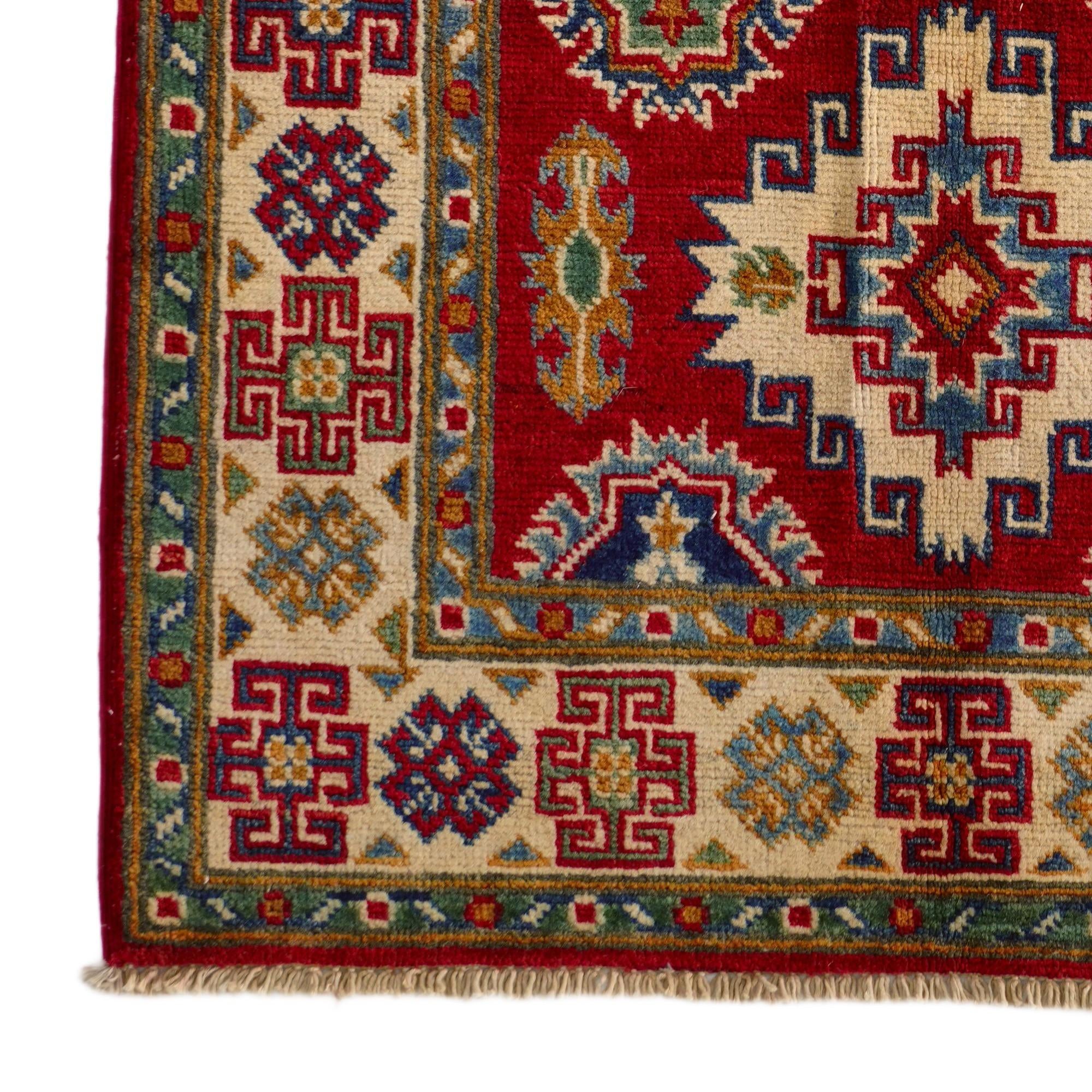 2' 8 x 4' 2 Hand Knotted Kazak Rug