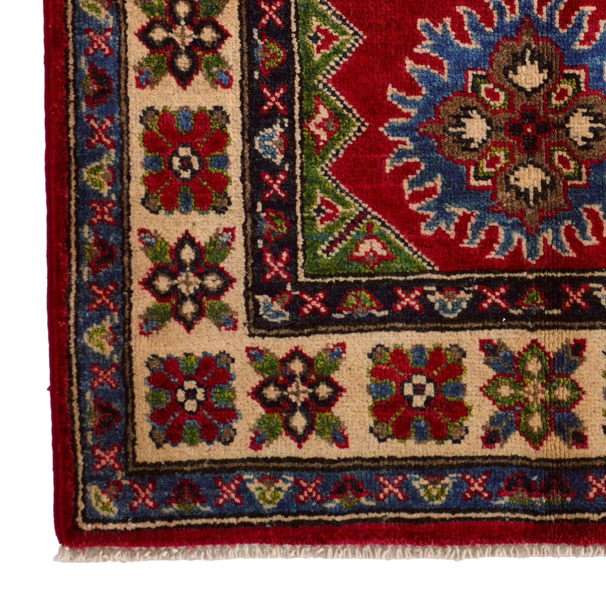 2' 8 x 4' 2 Hand Knotted Kazak Rug