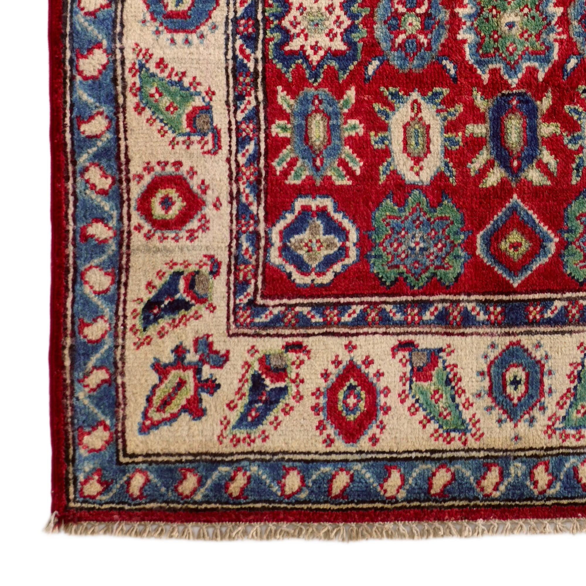 2' 8 x 4' 2 Hand Knotted Kazak Rug