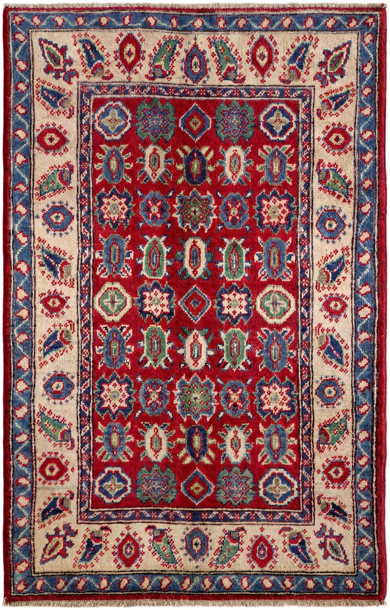 2' 8 x 4' 2 Hand Knotted Kazak Rug