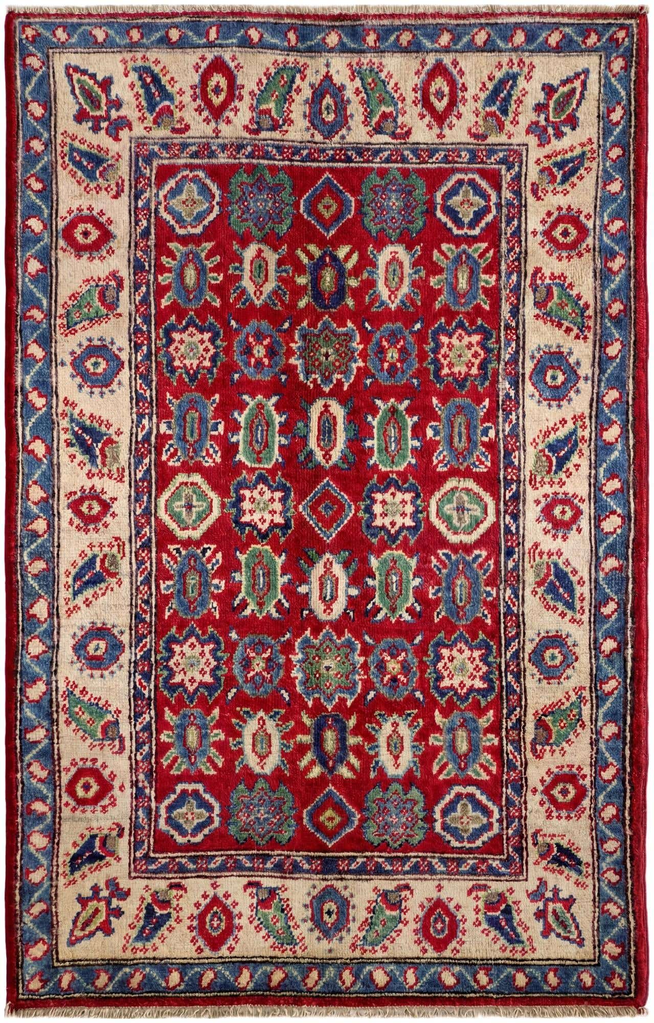 2' 8 x 4' 2 Hand Knotted Kazak Rug